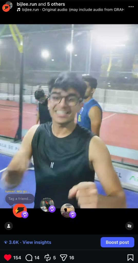 Runner, let's go… 🏃‍♂️